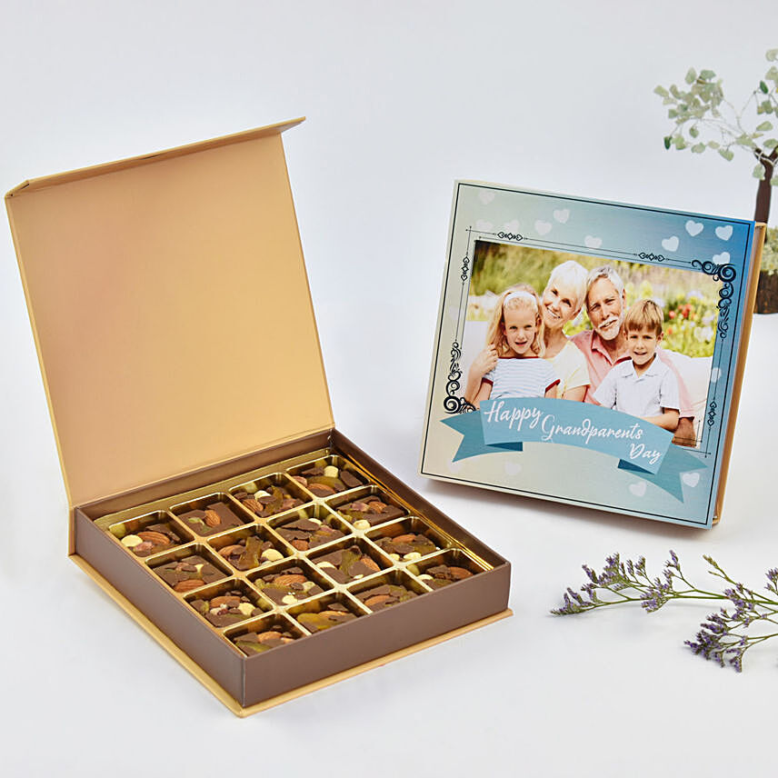 Personalised Chocolates For Grandparents: Grandparents Day Gifts