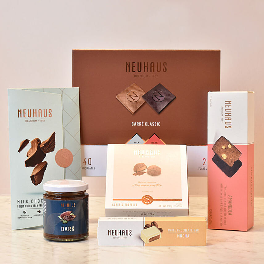 Gift Hamper Medium By Neuhaus: Diwali Chocolate