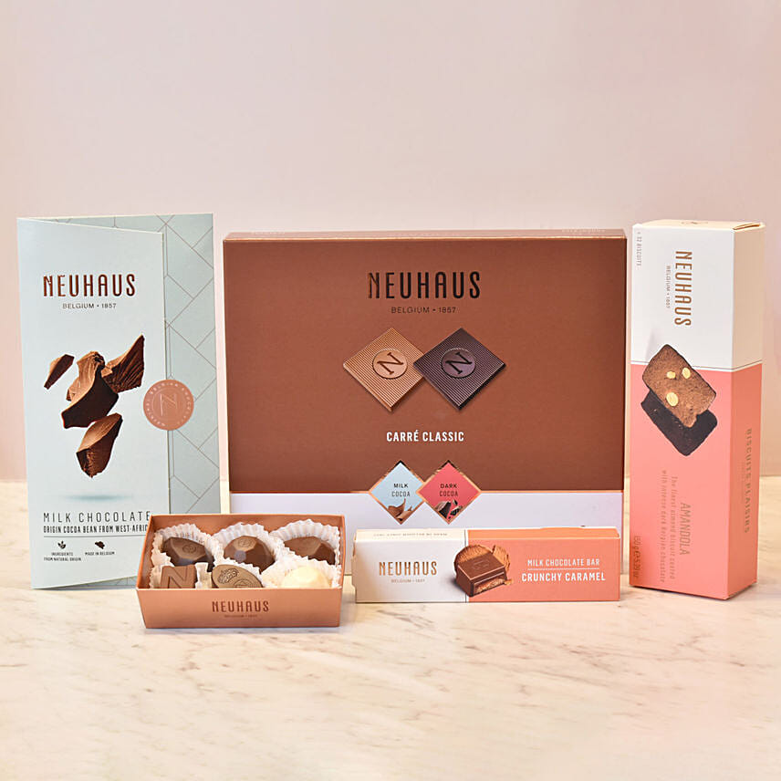 Gift Hamper Small By Neuhaus: Diwali Chocolate Hampers