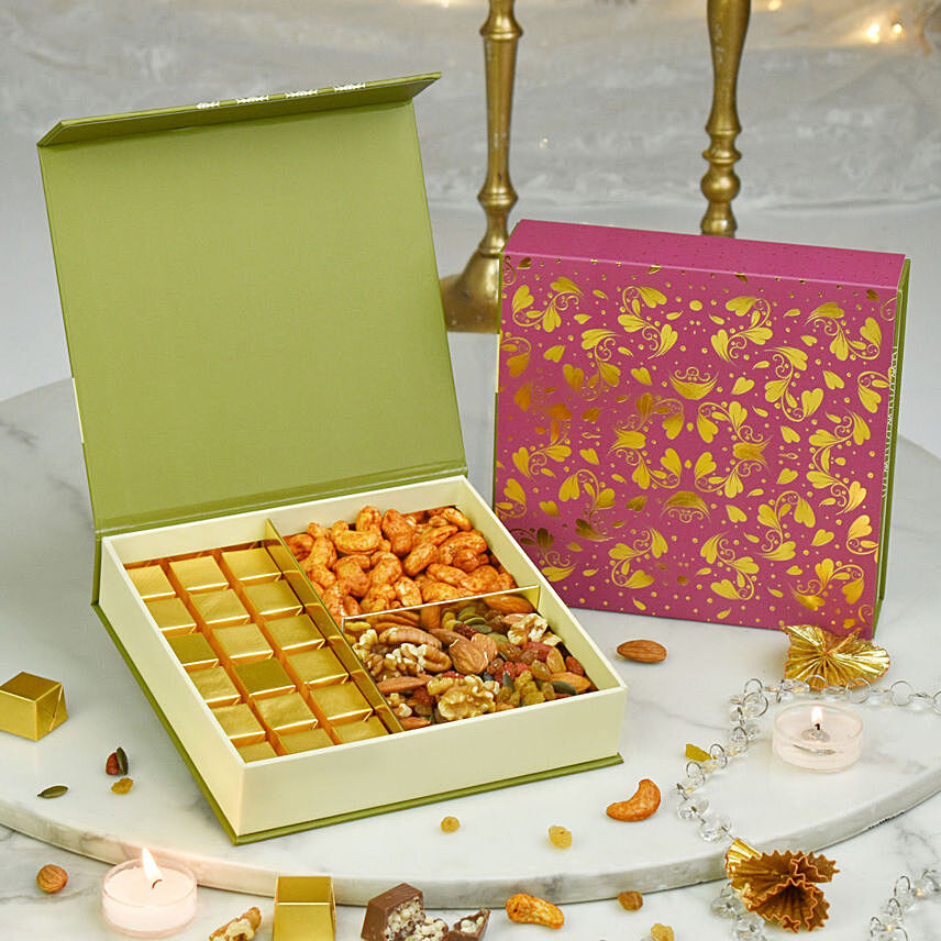 Diwali Special Gift Box: Diwali Chocolate Hampers