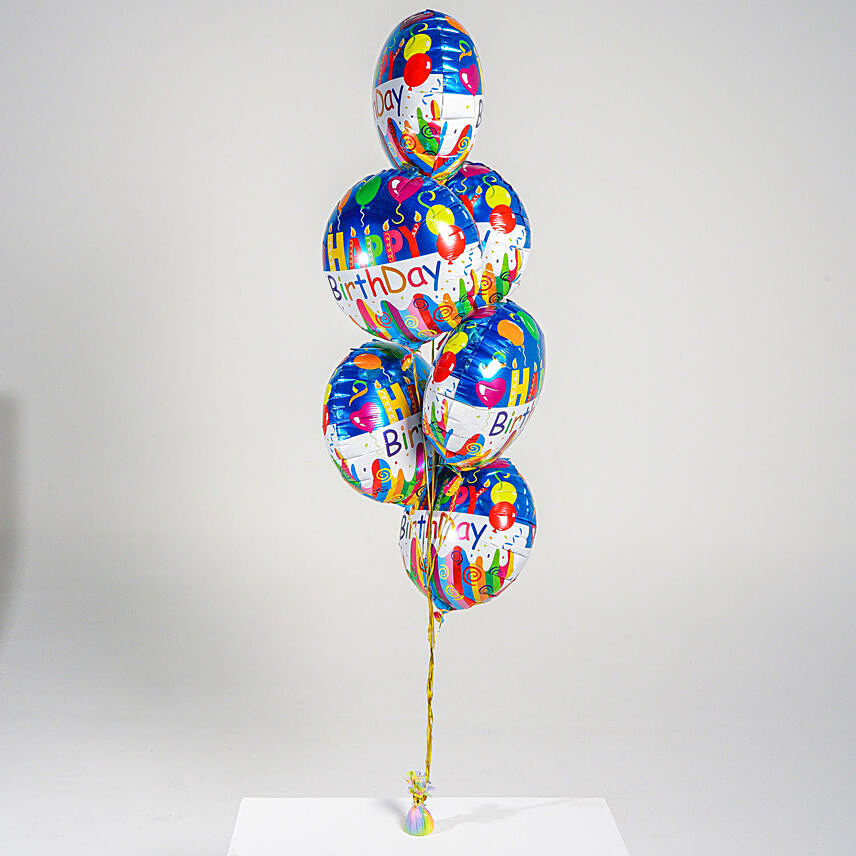 Happy Birthday Foil Balloons: Birthday Gifts to Dubai