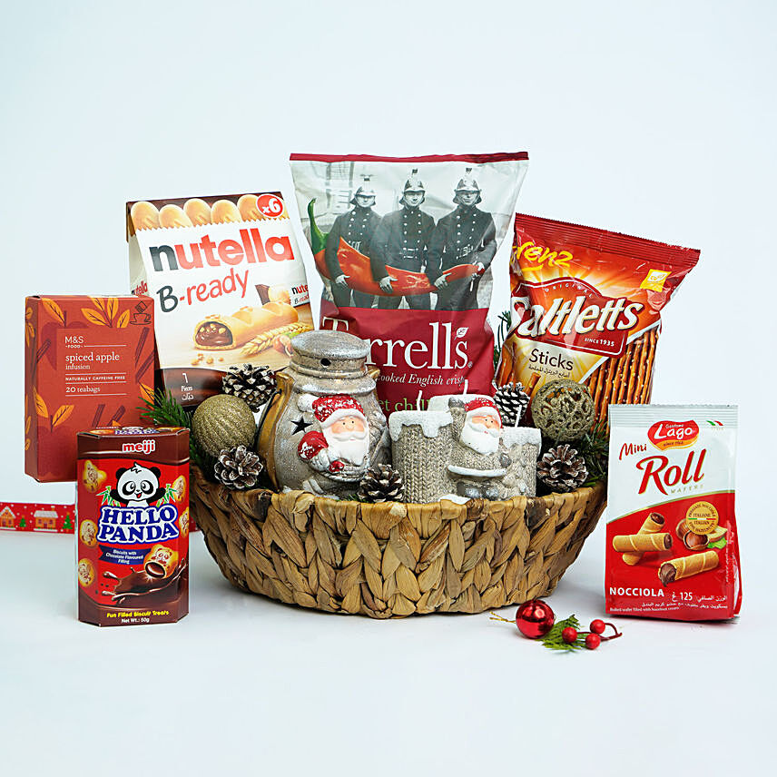 Basket of Santa Love: Gifts for Christmas
