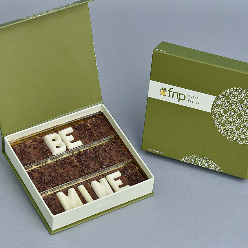 Be Mine Chocolates Box: Personalised Chocolates