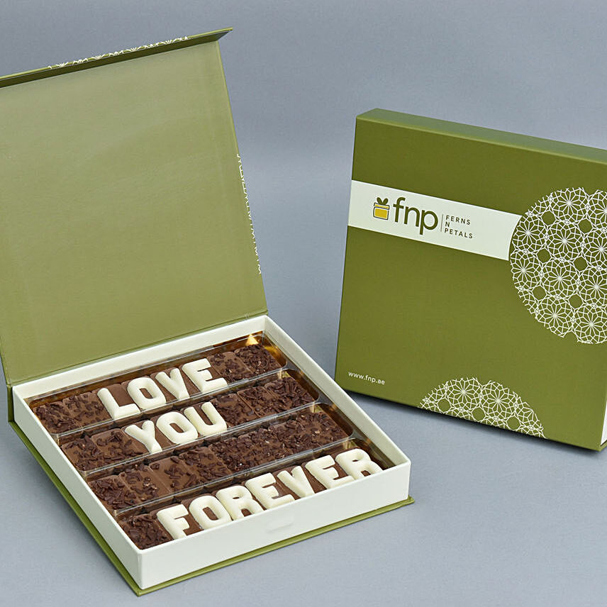 Love You Forever Chocolates:  Personalised Chocolates
