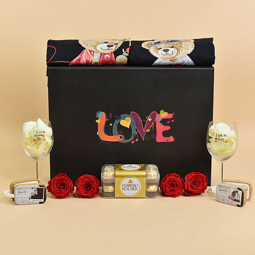 Personalized Valentine Hamper: 