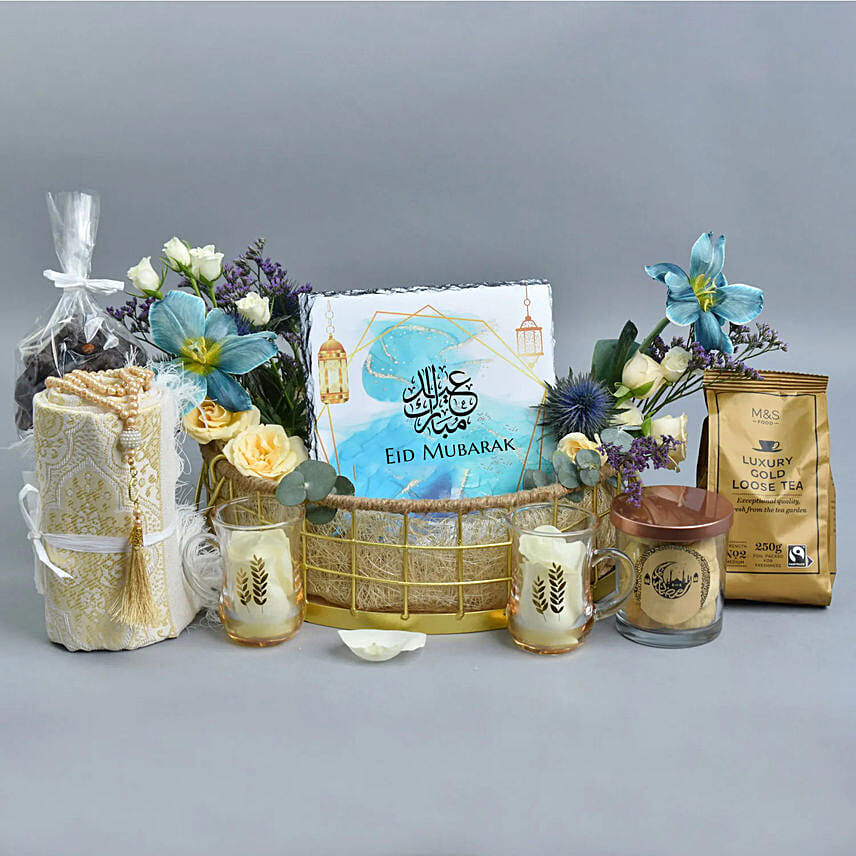 Ramadan Kareem Blue Hamper: Ramadan Gift Ideas
