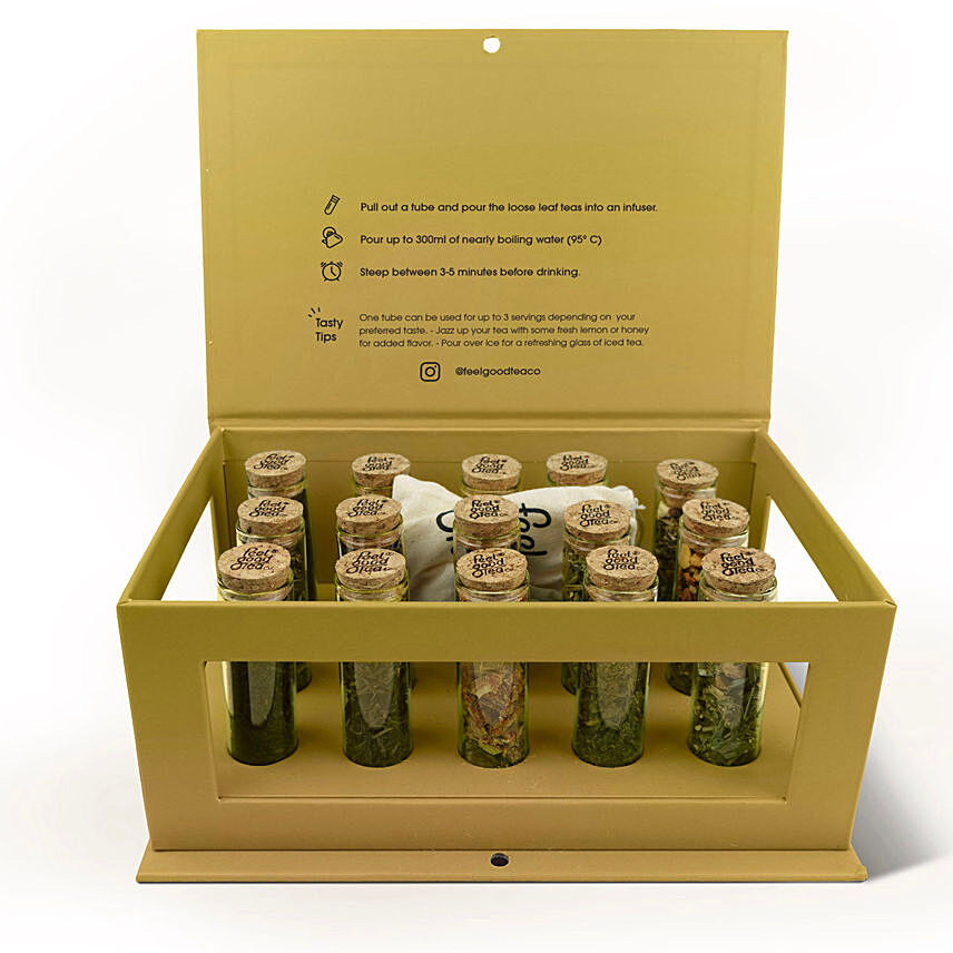 Tea Discovery Box By Feel Good Tea: 