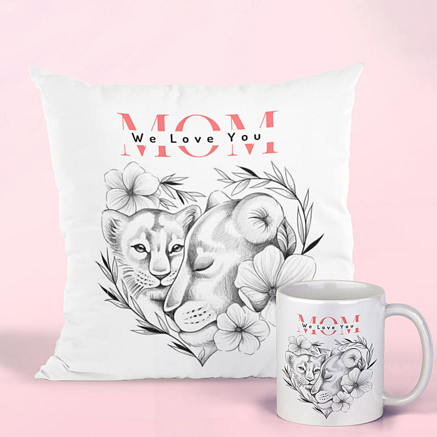 Mothers Day Cushion And Mug: Mothers Day Gifts to Dubai