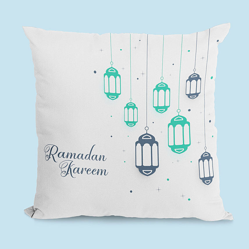 Beautiful Ramadan Kareem Cushion: Personalised Ramadan Gifts