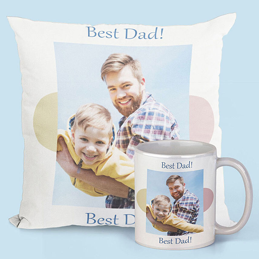 Best DAD Combo: Personalised Cushions