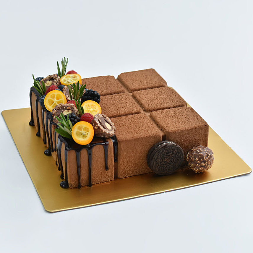Yum Yum Chocolate Cake: Cakes Delivery for Husband