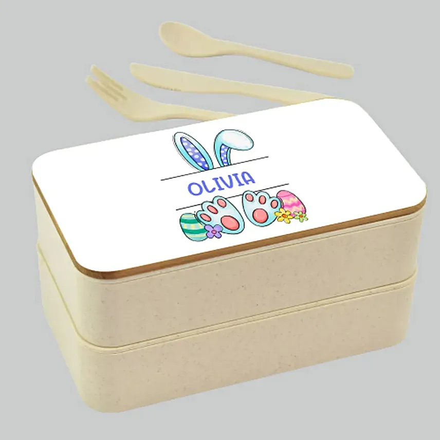 Easter Bunny Personalised Lunchbox: Personalised Easter Gifts