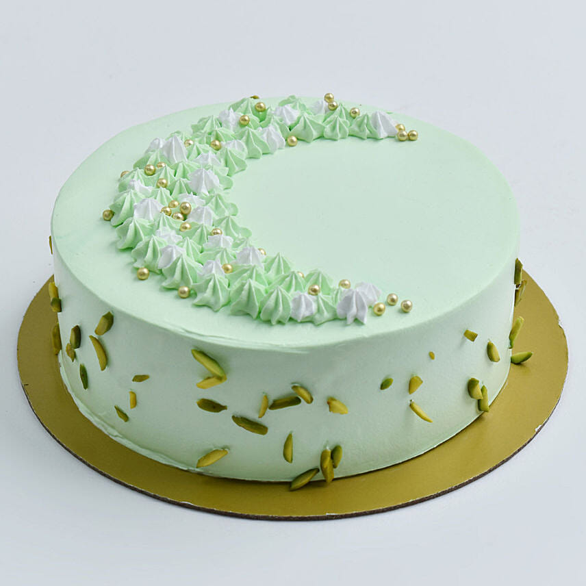 Pistachio Baklawa Cake Half Kg: Eid Mubarak Cake