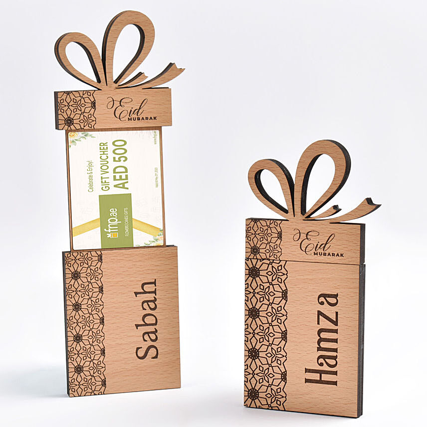 Personalised Gift Coupon Holder: Ramadan Personalised Gifts