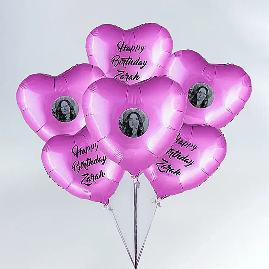 Photo and Name Foil Balloons: Helium Balloons