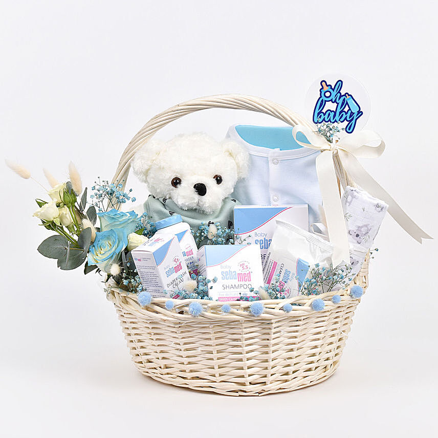 Love and Care New Born Baby Hamper: New Arrival hampers