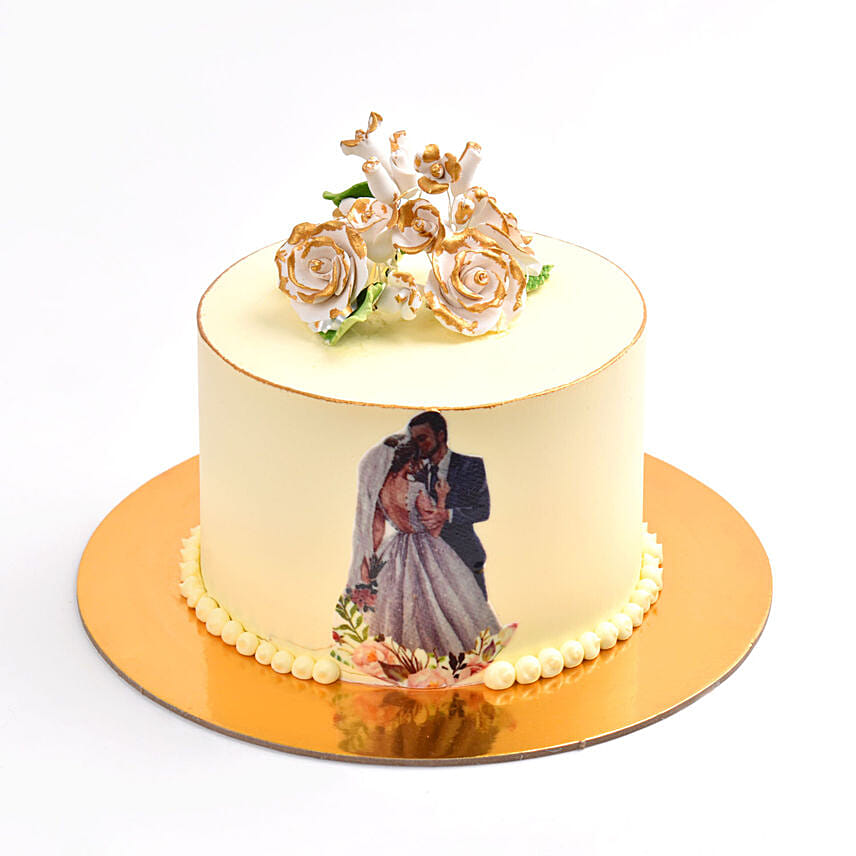 Love And Togetherness Chocolate Cake: Anniversary Cakes for Husband
