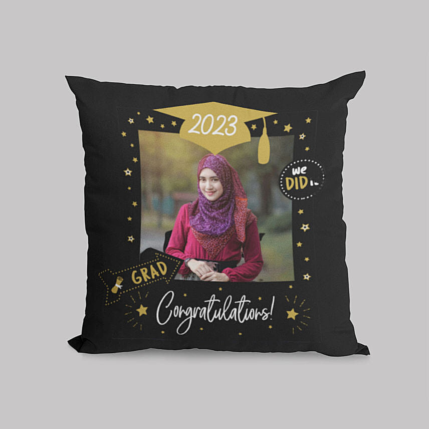 Graduation Souvenir Cushion: Personalised Cushions 