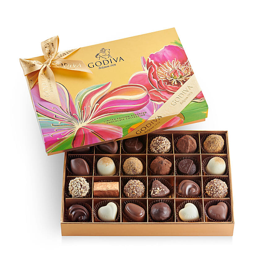 Summer Collection Gift Box 24 Pcs: Godiva Chocolates Gifts