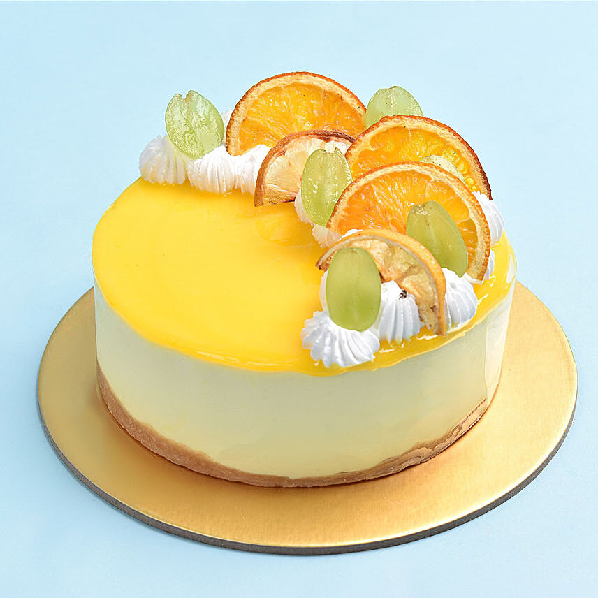 Lemon Cheese Cake: Birthday Cake for Husband