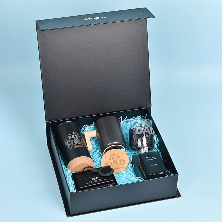 Best Dad Ever Combo with Perfume: Fathers Day Gifts