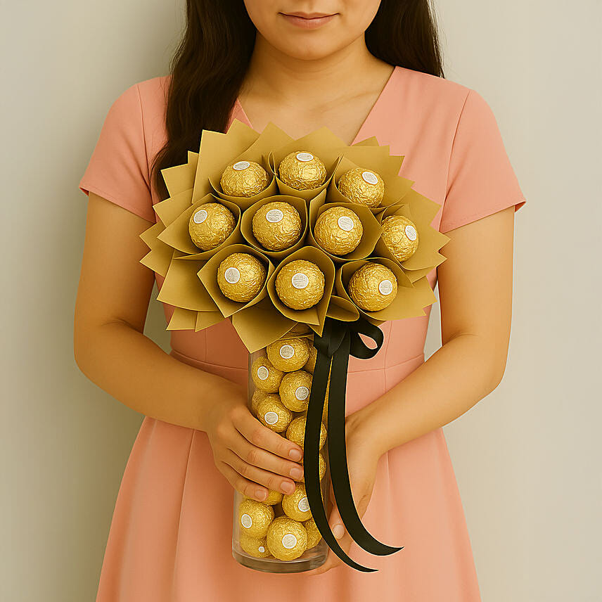 Gold Rocher Sparkle: Chocolate Gifts