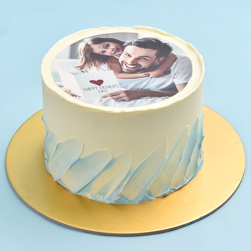Personalised Delicious Cake 8 Portion: Fathers Day Cakes