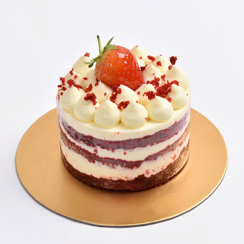 Red Velvet Mono Cake: 