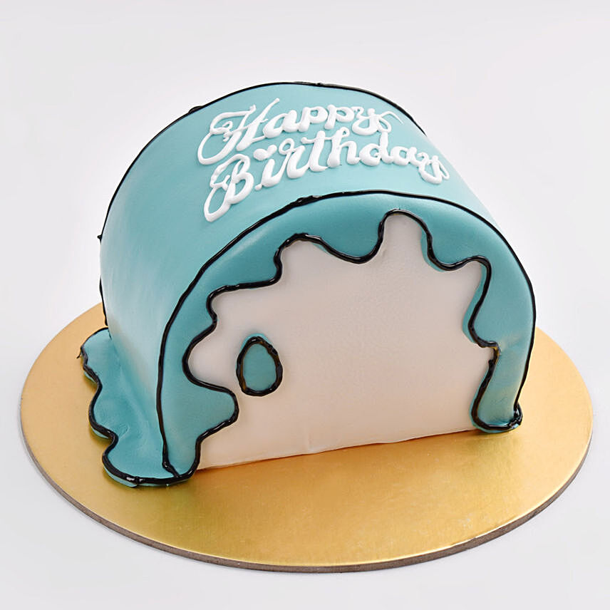 2D Half Cake: 