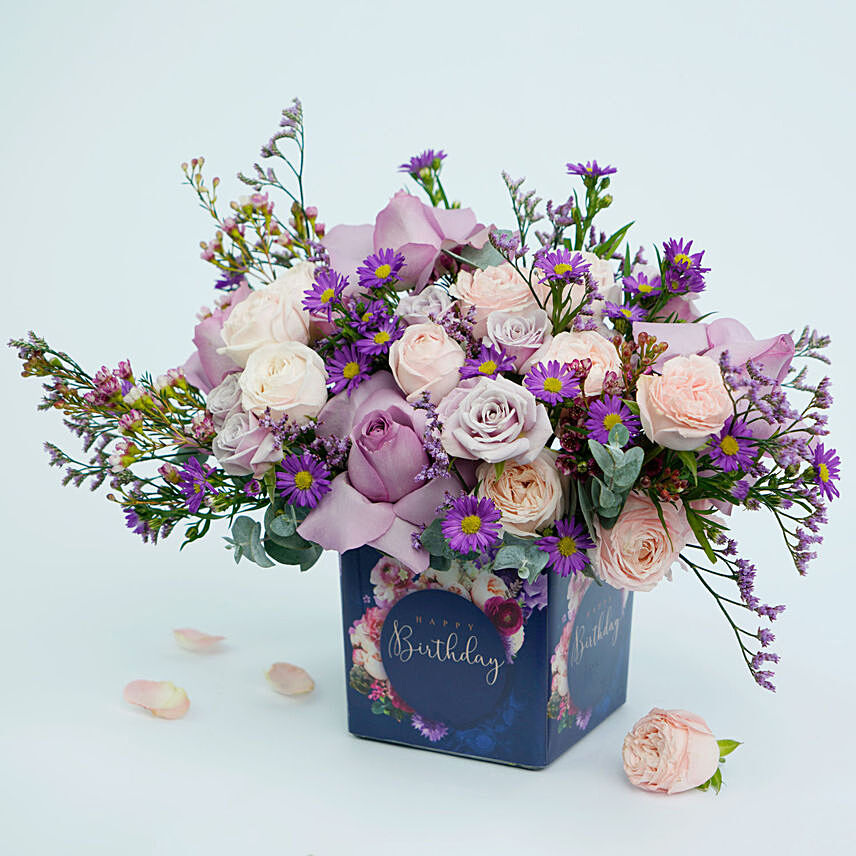 Birthday Roses Arrangement: Flower Delivery Dubai