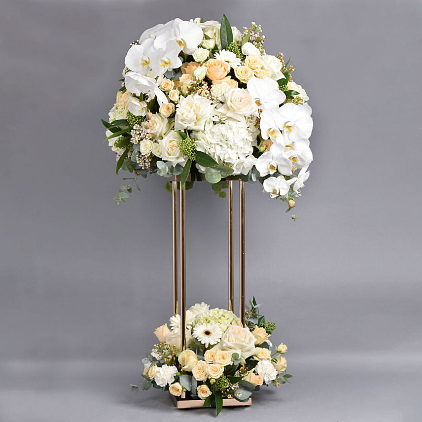 Floral Pulse: Flowers Stand Arrangement