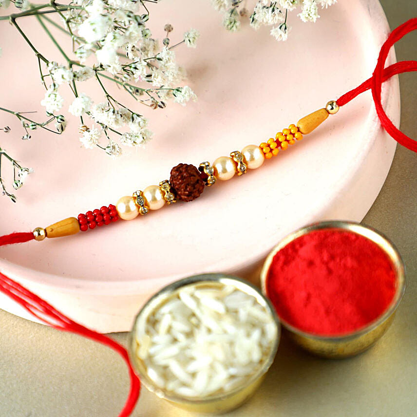 Sneh Feng Shui Rudraksha Rakhi: Order Rakhi in Fujairah