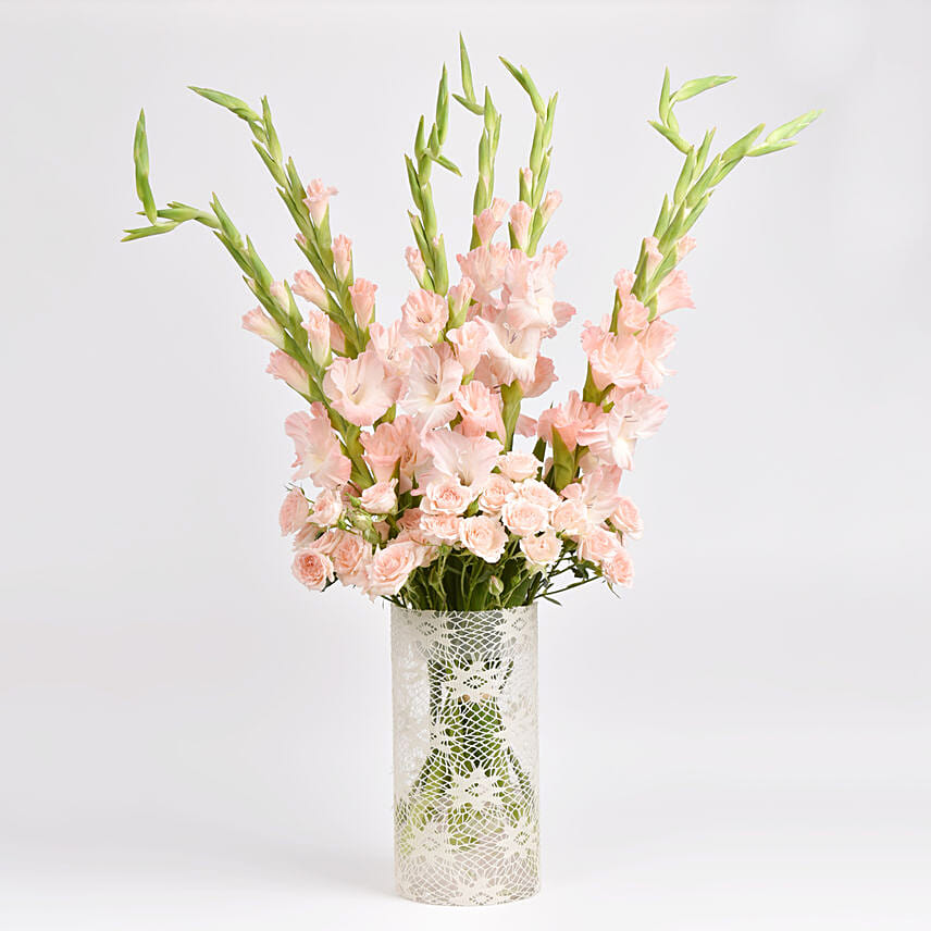 Galdiolus Flower Beauty Arrangement: Gifts for Leos