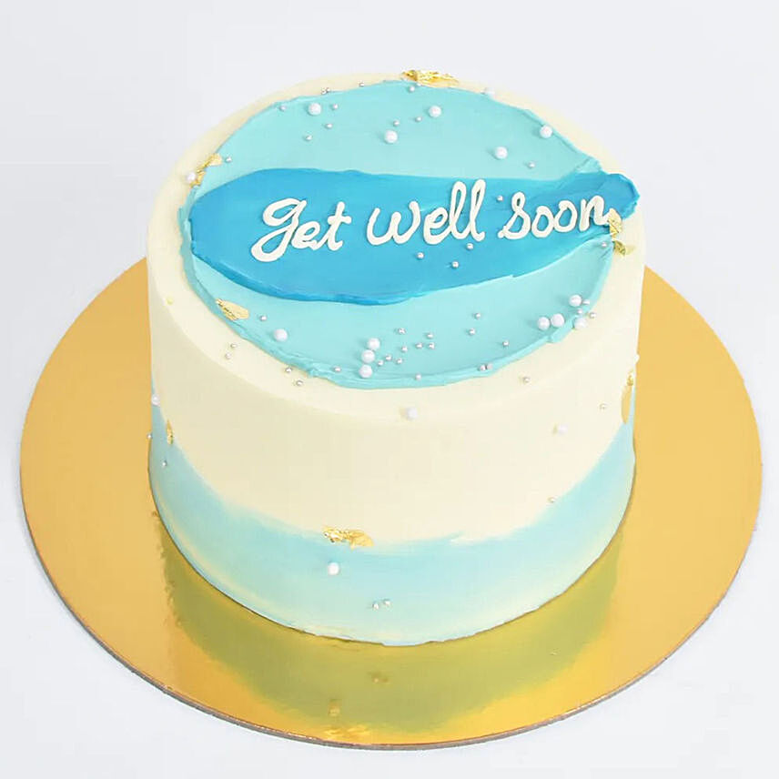 Wishing you get well soon cake: Chocolate Cake 