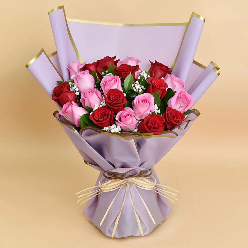 Romantic Rose Symphony: Valentine Flowers for Him