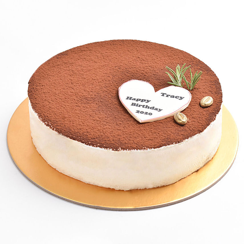 Tiramisu Velvet Cake: Cakes Delivery for Husband