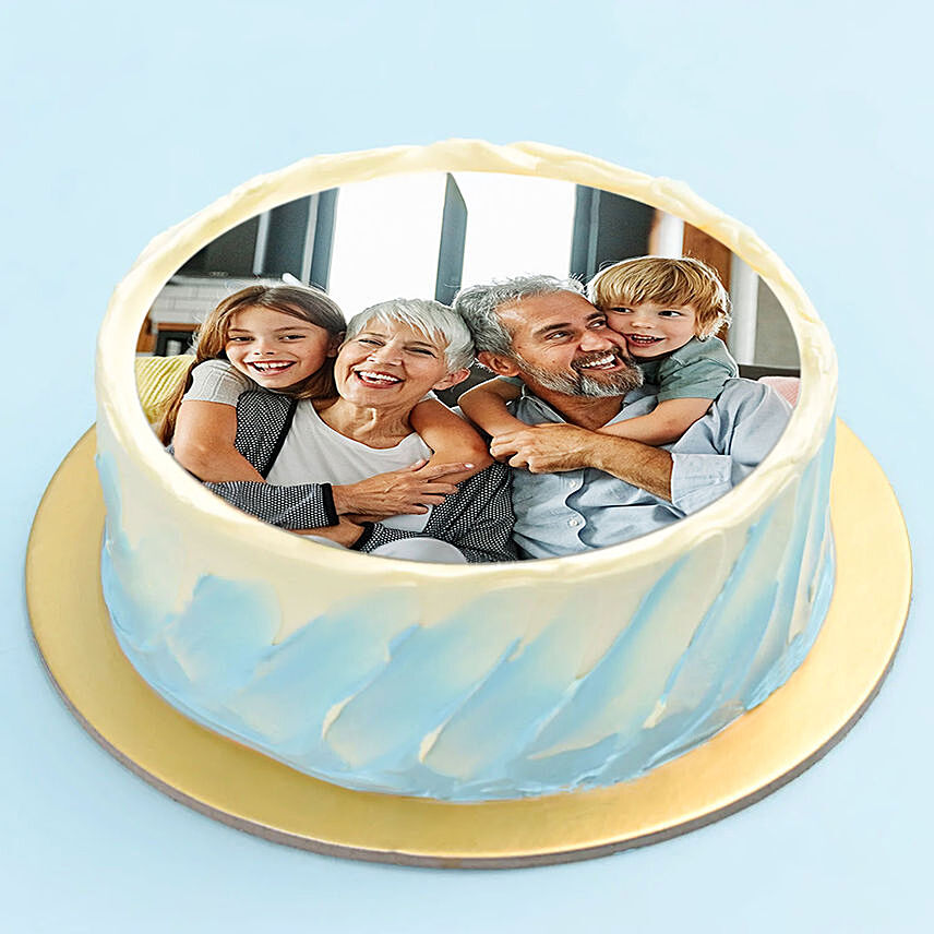 Grandparents Day Special Cake 4 Portion: Gifts For Grandparent's Day 
