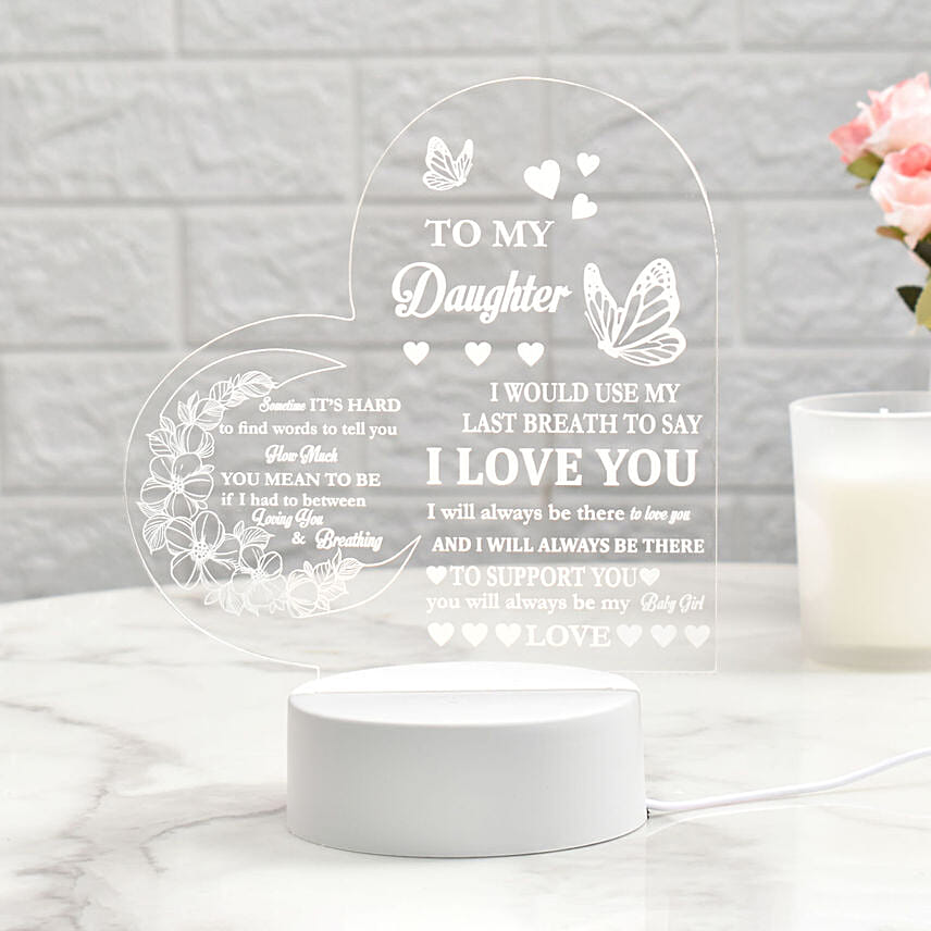 Daughters Light of Love: Gifts for Daughter