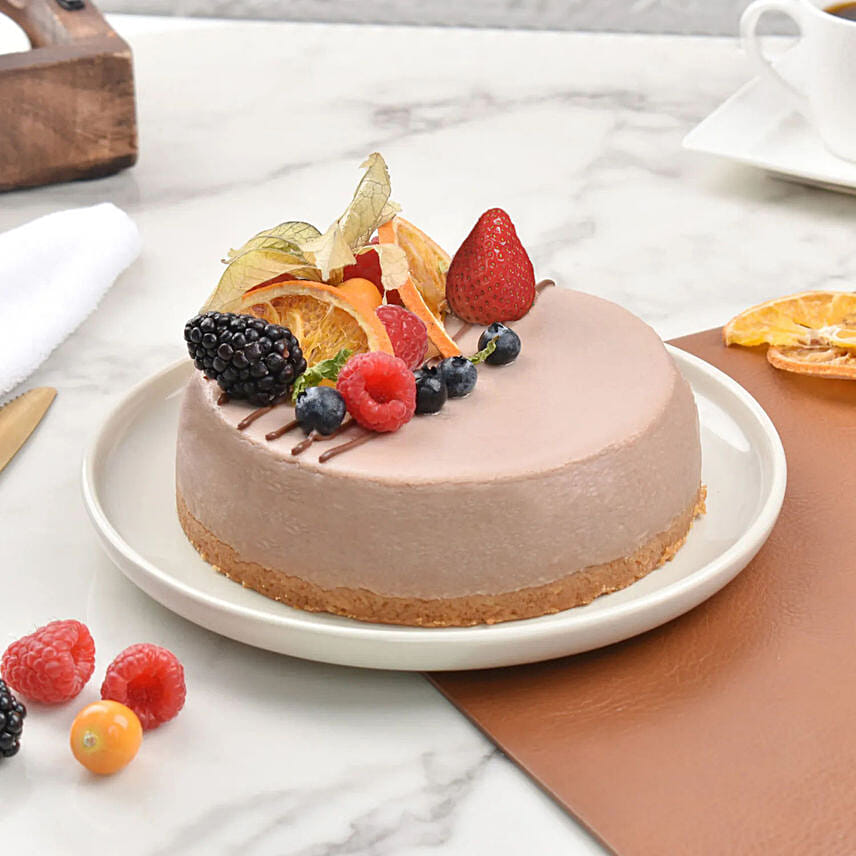 Mixed Berry Baked Cheese Cake: Cheesecakes 