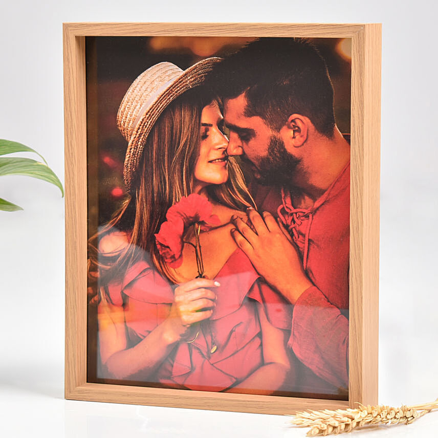 Moments Premium Wooden Photo Frame: Personalised Gifts