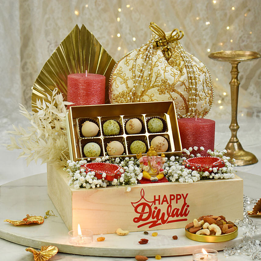 Gulabjamuns & More Diwali Hamper: Diwali Chocolate
