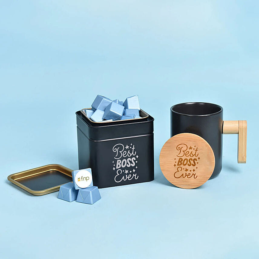 Best Boss Ever Chocolates And Mug Combo: Gifts for Boss