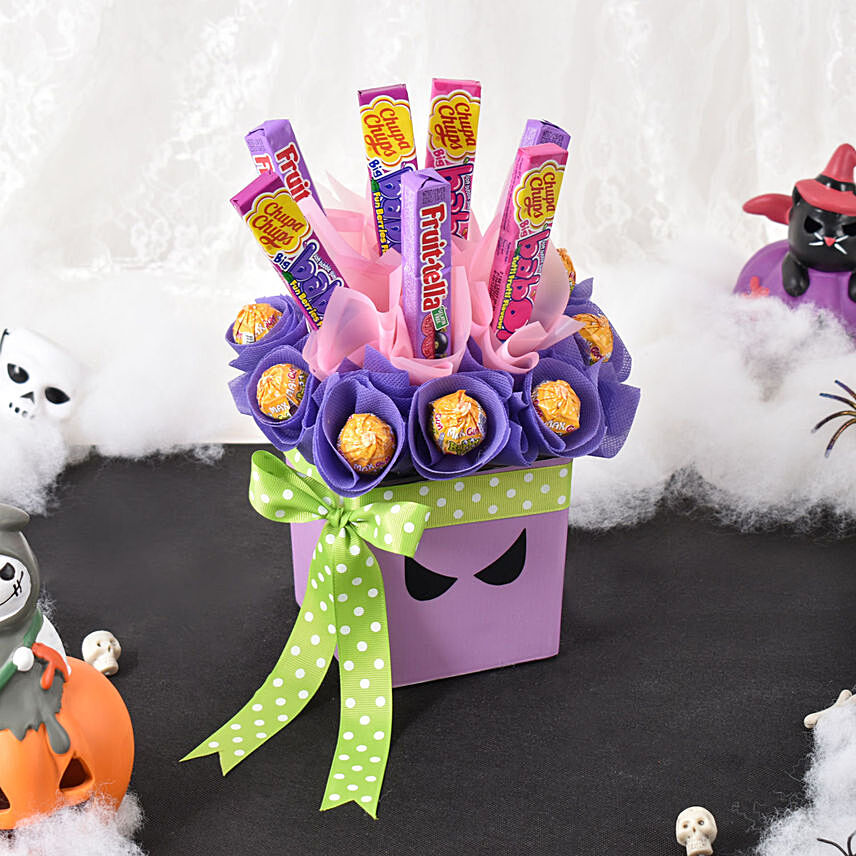 Evil Eyes Candies And Chocolates: Halloween Gift Hampers