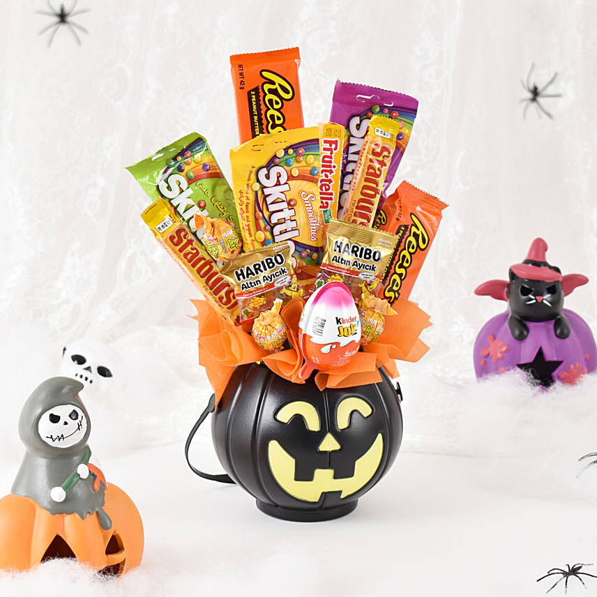 Black Pumpkin Halloween Treats: Candies  Dubai