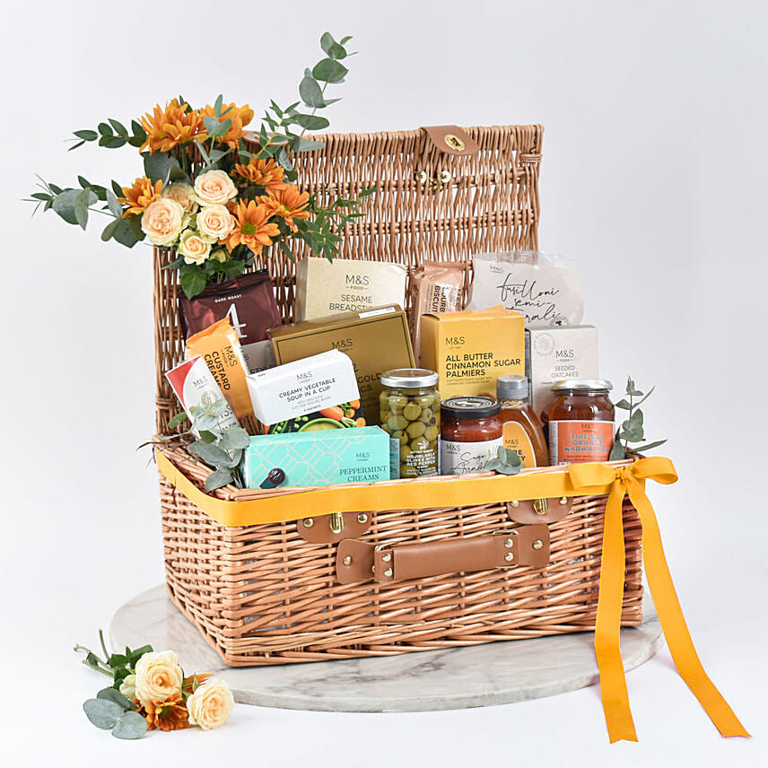 Premium Indulgence Basket: New Arrival hampers