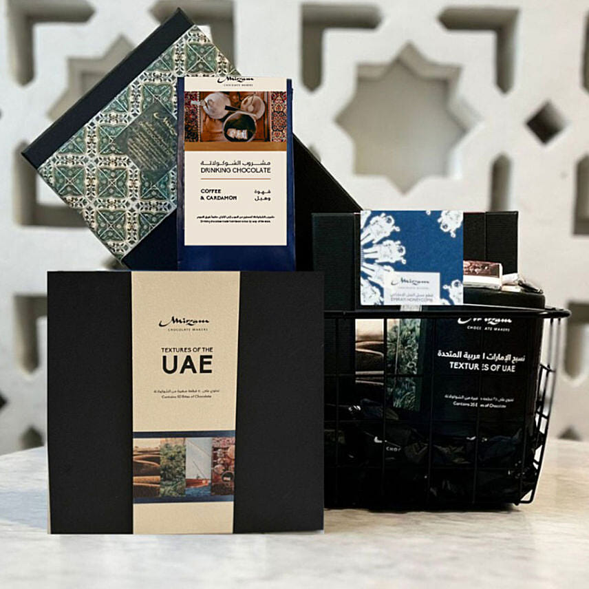 Mirzam Emirati Chocolate Delights Hamper: Mirzam Chocolates