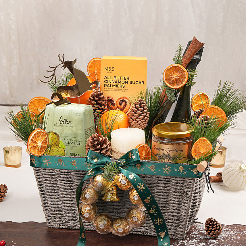 Festive Foodie Premium Hamper: Gifts for Christmas