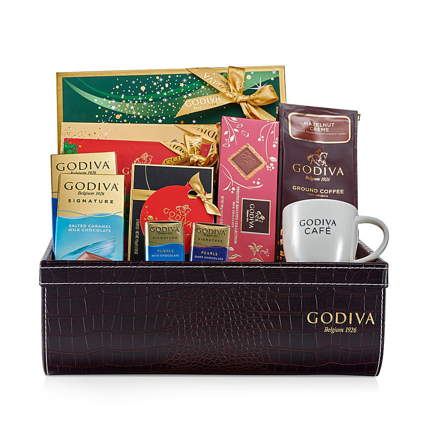 Godiva Holiday Hamper Medium: Godiva Chocolates