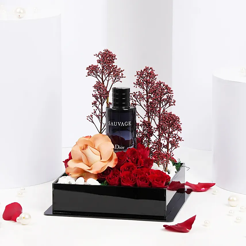 Dior Sauvage Magic with Flowers: Valentines Gifts For Him