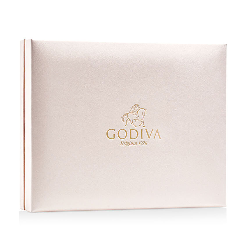 Velvet Gift Box Beige 20 Pc By Godiva: Godiva Chocolates